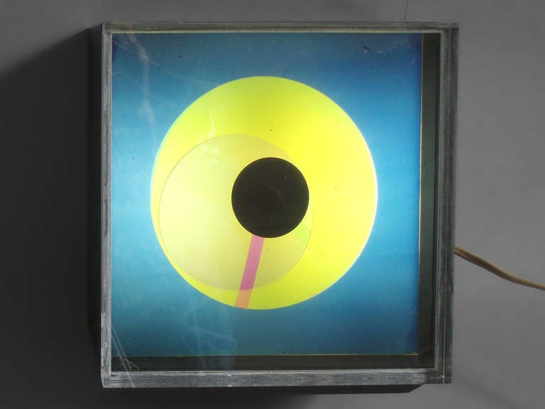 Op Pop Prisma Disc Clock. Prisma by Kirsch Hamilton