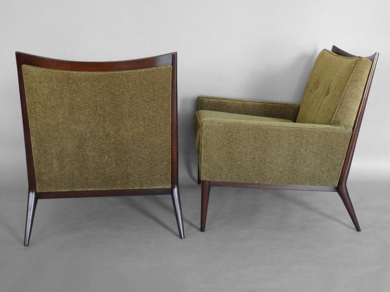 Mid-Century Modern Pair of Paul McCobb  Lounge Chairs