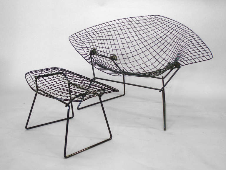 harry bertoia diamond chair