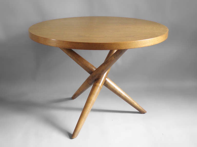 Walnut Jacks Table by Robsjohn-Gibbings for Widdicomb