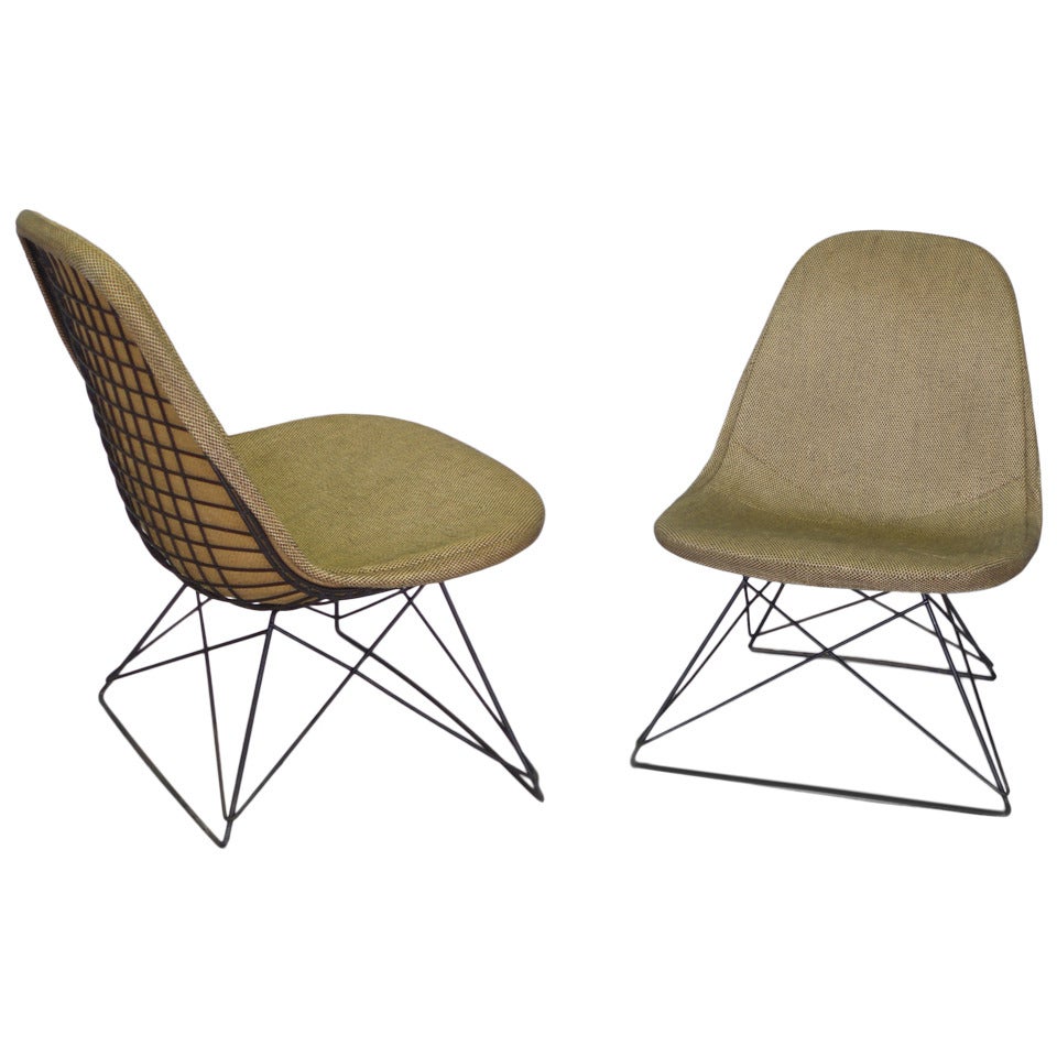 Pair of Eames Cats Cradle Lounge Chairs