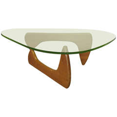 Rare Early Production Noguchi IN-50 Coffee Table