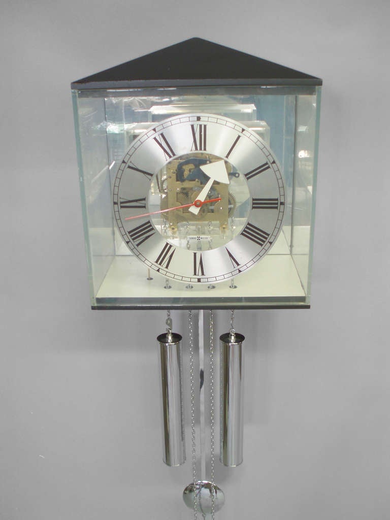 wall mounted grandfather clock
