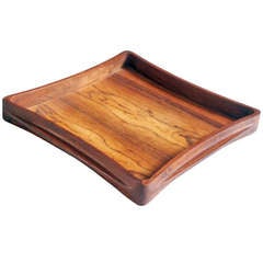 Square Rosewood Serving Tray by Jens Harold Quistgaard