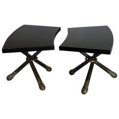 Pair of Mildred Warder Occasional Tables 8