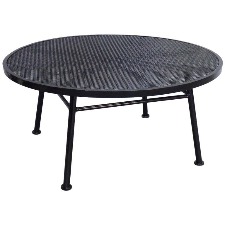 Woodard Iron Outdoor Coffee Table at 1stdibs