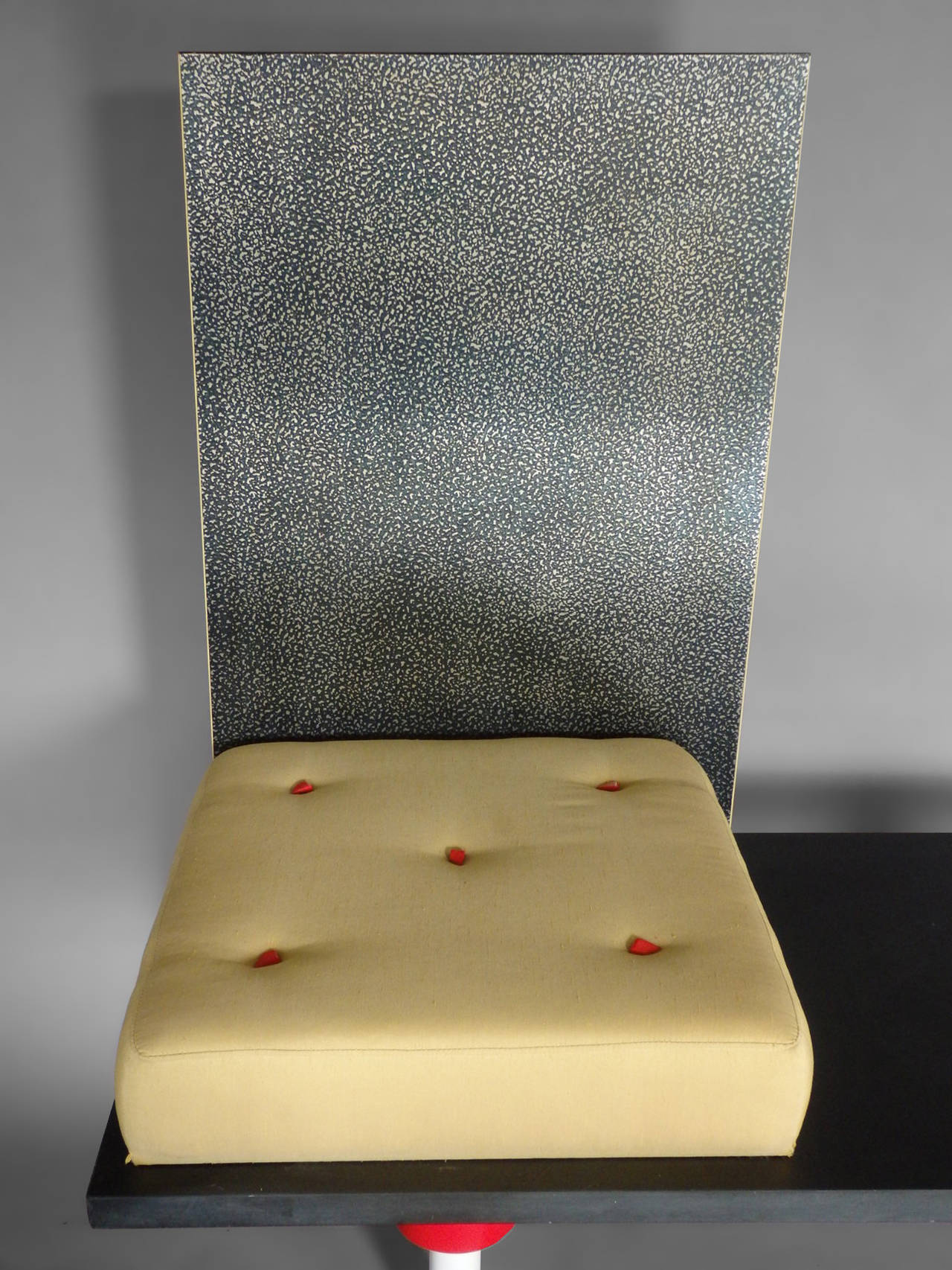 Post Modern Memphis Style Hall Seat Bench