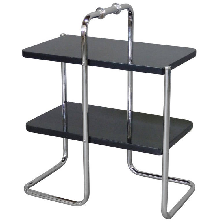 Wolfgang Hoffmann side table, 1930s, offered by Tom Gibbs Studio