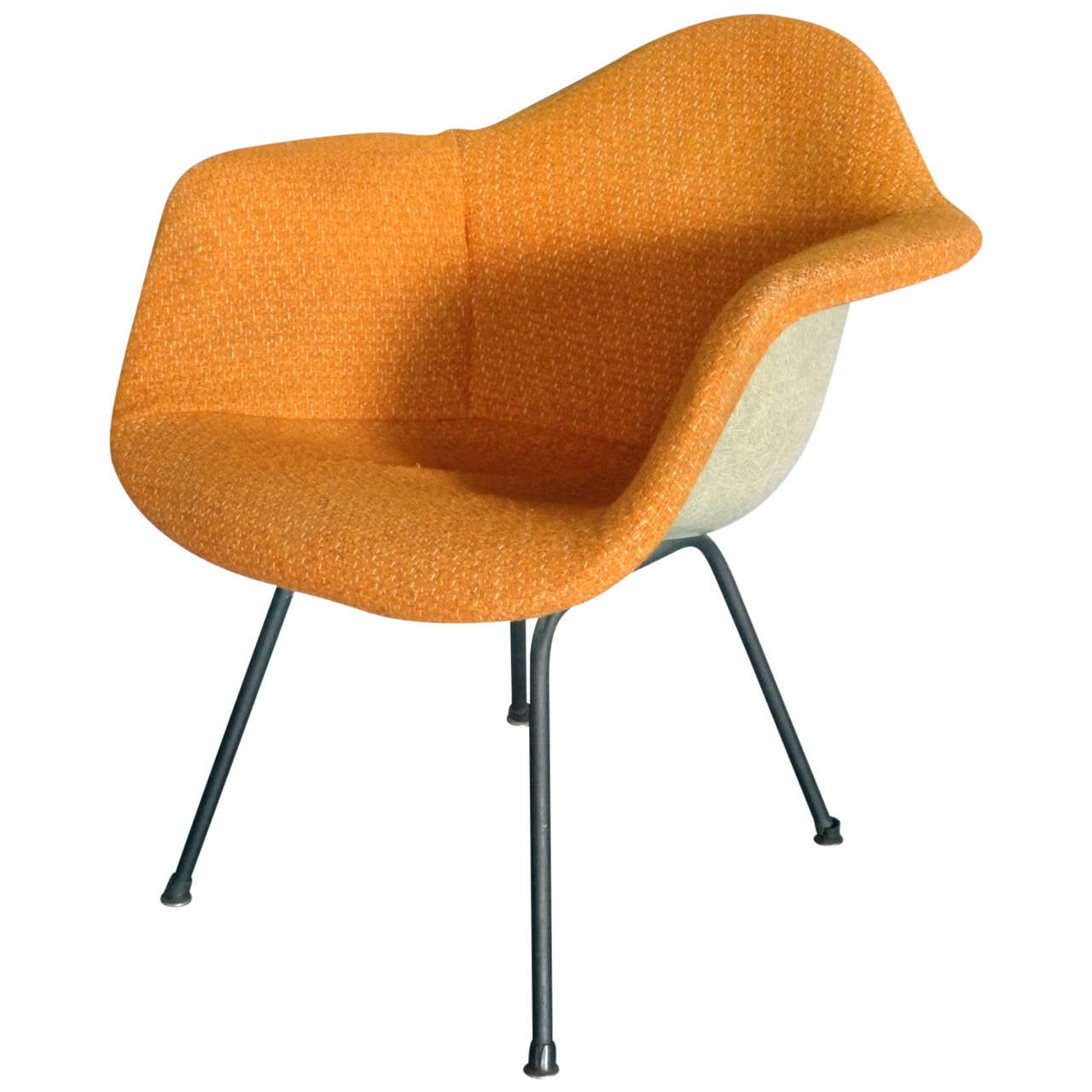 Transitional Eames Upholstered Chair For Sale at 1stdibs