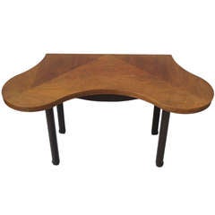Flip-over Rosewood Console Dining Table by Edward Wormley for Dunbar