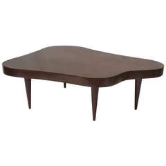 Biomorphic Free Form Coffee Table In the Style of Gilbert Rohde