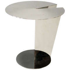 Vintage Chrome Steel Normandy Table