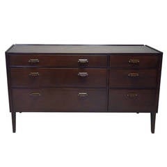 Sloped Front Dresser by Edward Wormley for Dunbar 1