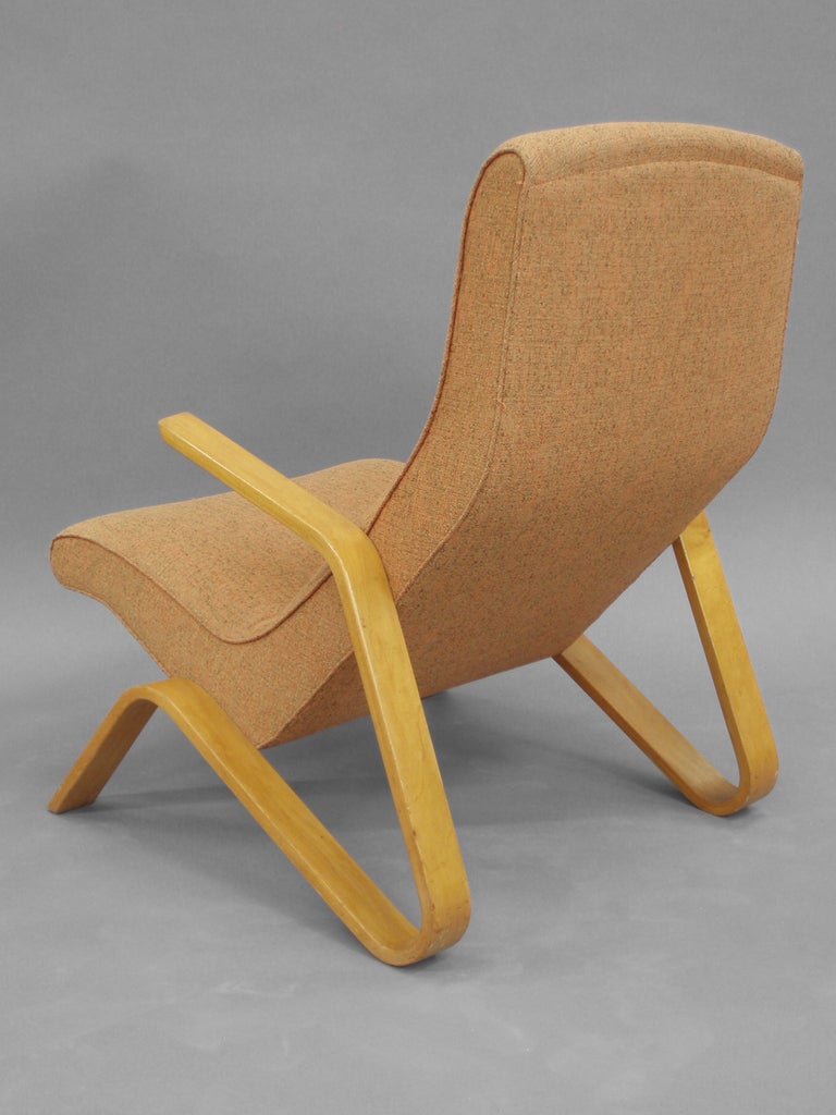 Early Production Grasshopper Chair by Eero Saarinen for Knoll (water decal intact)
