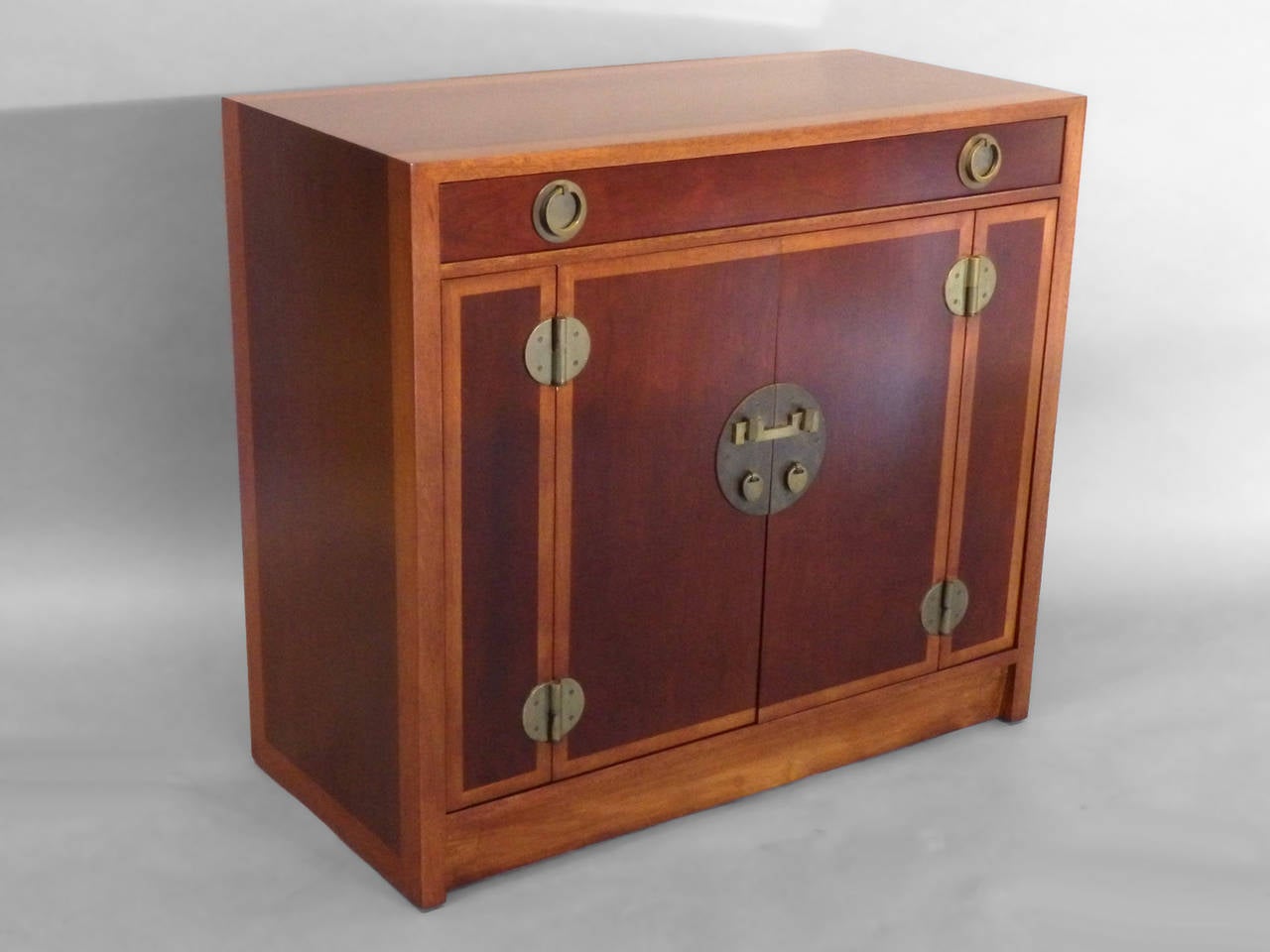 Edward Wormley Asian Inspired Chest In Excellent Condition In Ferndale, MI