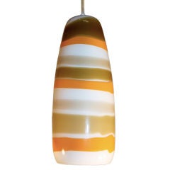 Massimo Vignelli for Venini Hanging Pendant Fixture