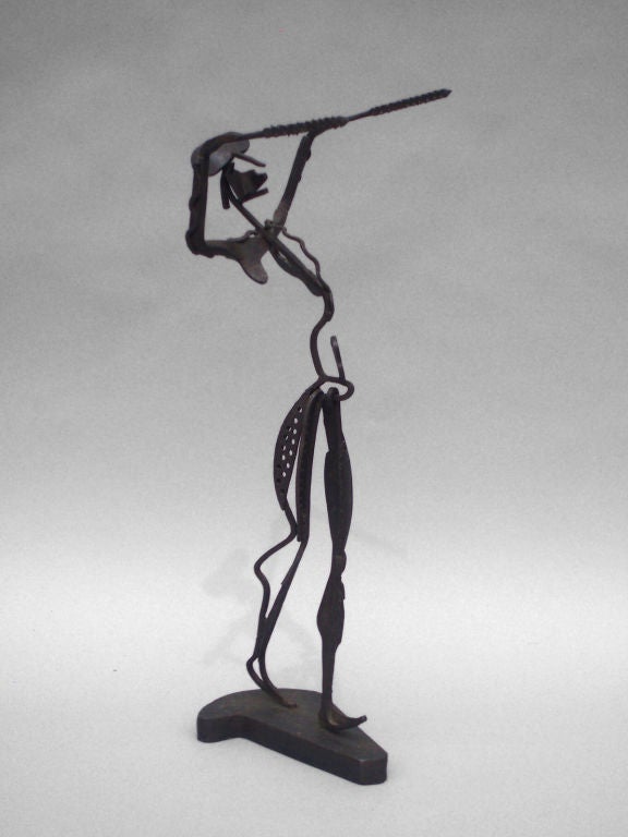 wrought iron sculptures