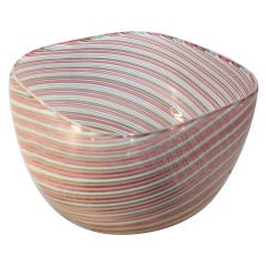 Canedese Italian Murano Bowl, signed