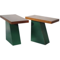 Walnut Side tables Custom Ordered from Will Henry Co.