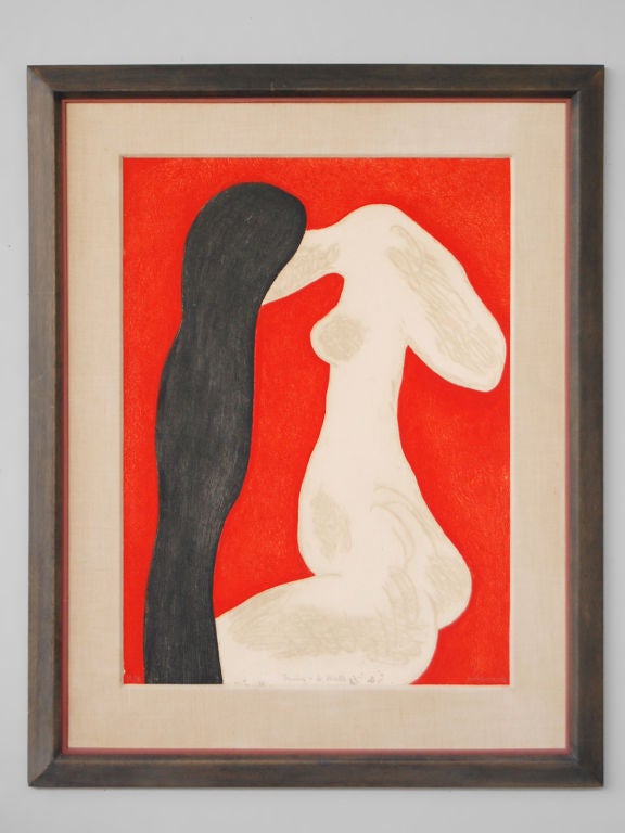 Abstract Nude by Barbara Kwasniewska
