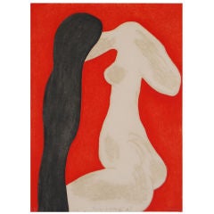 Used Abstract Nude by Barbara Kwasniewska