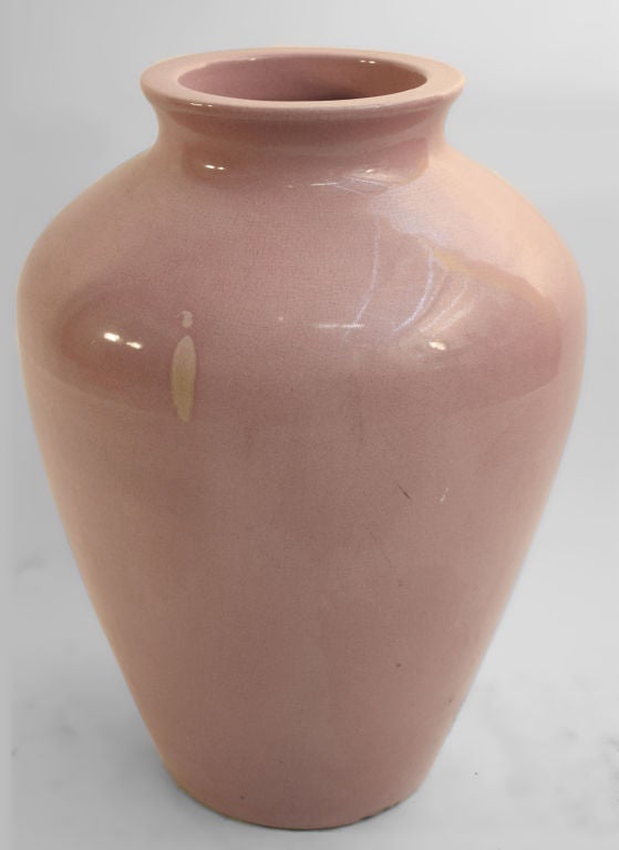 Vintage Sand Jar - Dusky Pink Glaze