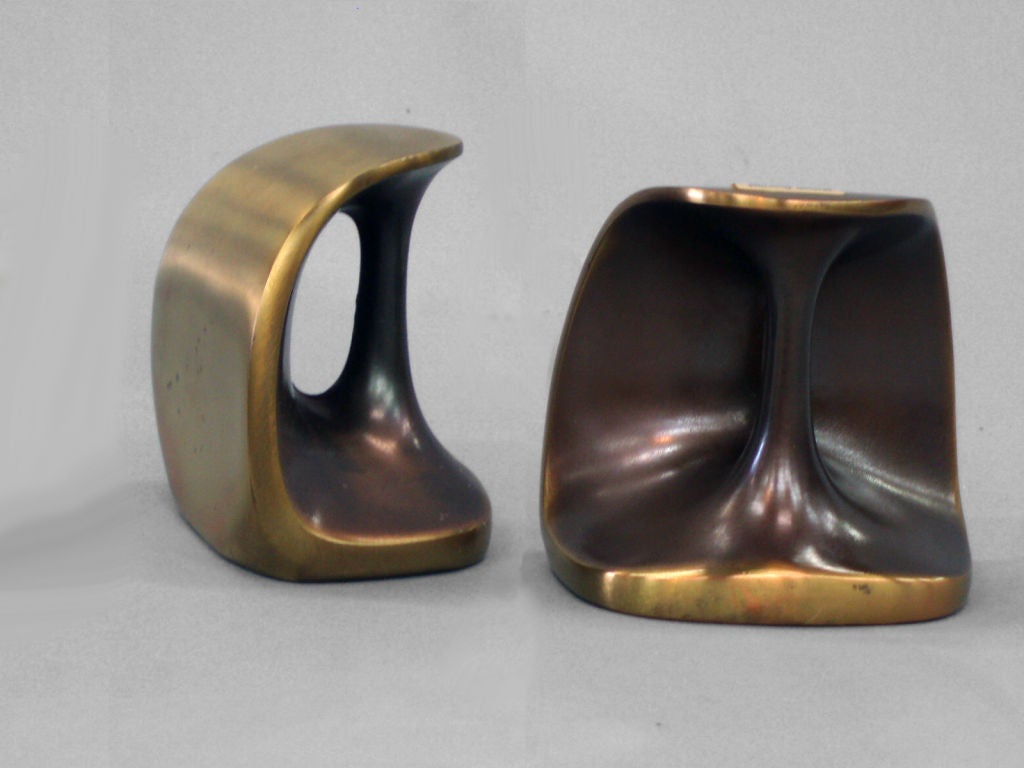 American Copper Plate Bookends Ben Seibel for Maison Gourmet Jenfredware