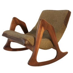 Adrian Pearsall for Craft Associates Rocking chair