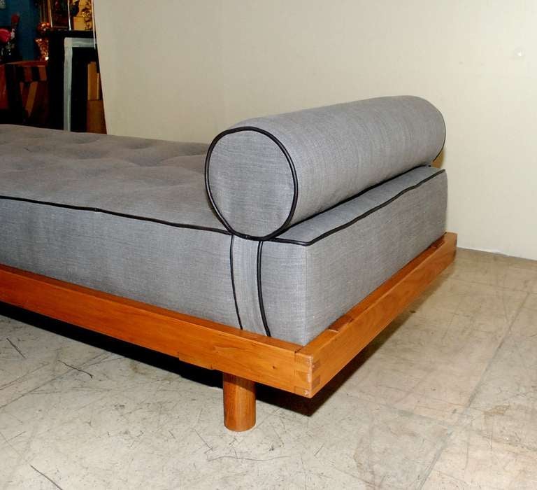 French Rare Pierre Chapo Daybed