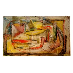 Used 1940s American Abstract Expressionism Painting