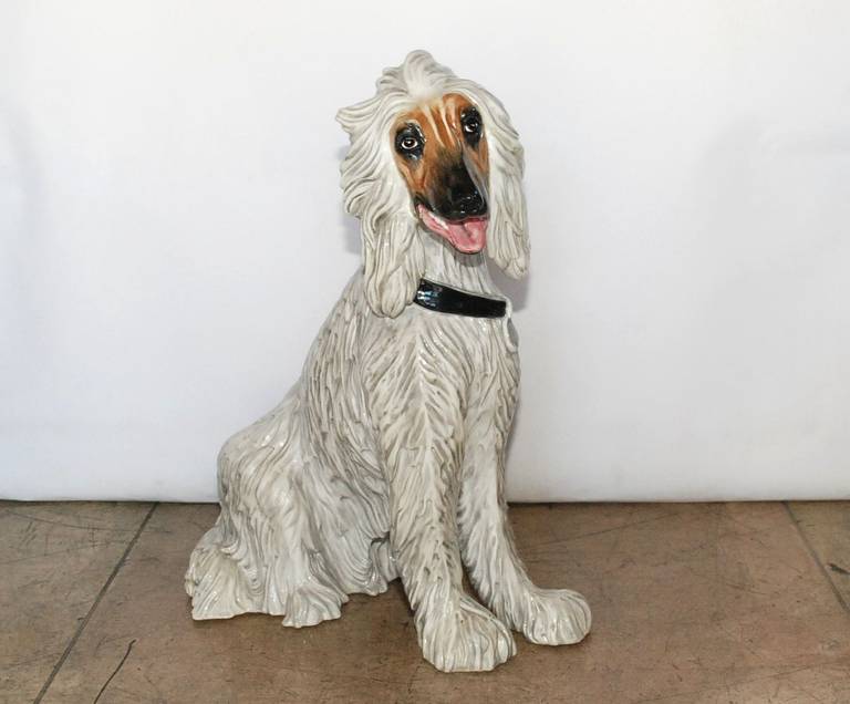 large ceramic dog statue for sale