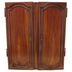 Pair of Louis XIV Style Walnut Doors 1
