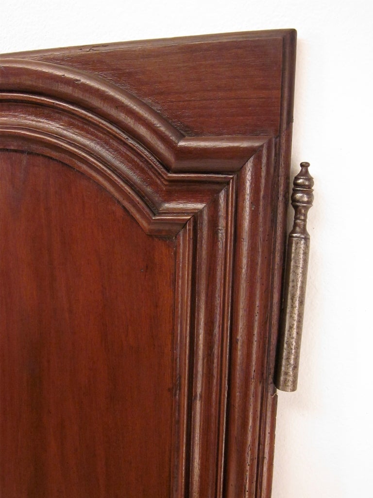 French Pair of Louis XIV Style Walnut Doors