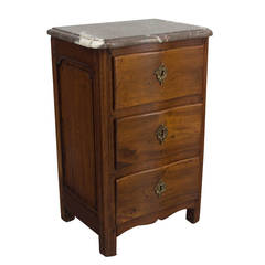 18th c. French Louis XV Style Petite Commode or Chest of Drawers
