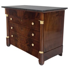 19th Century French Empire Commode or Chest of Drawers