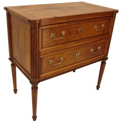 19th c. Louis XVI Style Commode or Chest of Drawers