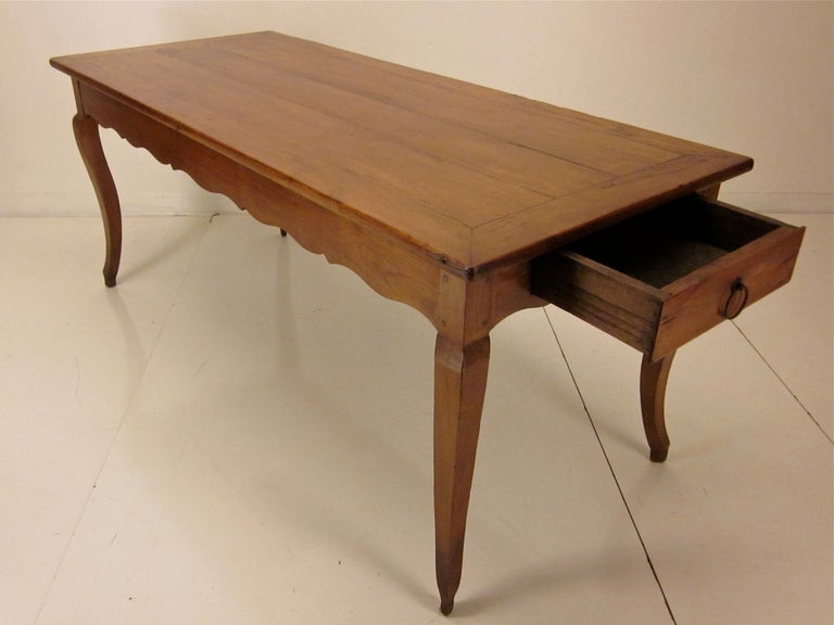 Late 19th c. French Country Louis XV Style Farm Table 2