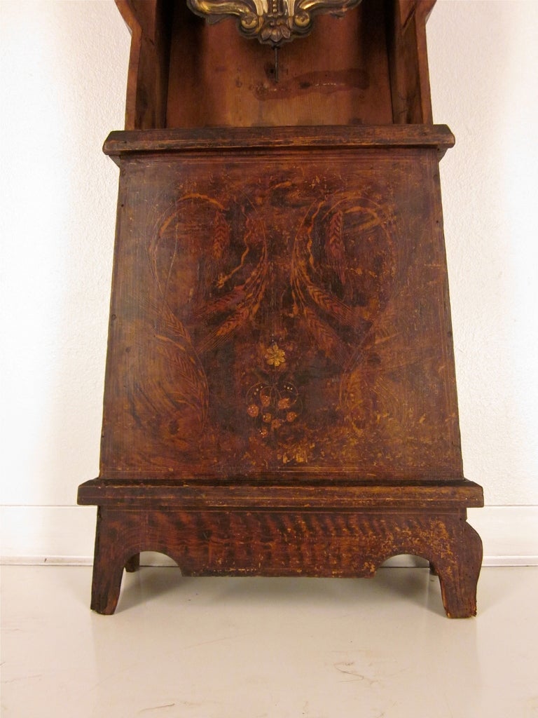 19th C. French Tall Case Clock or Comtoise 4