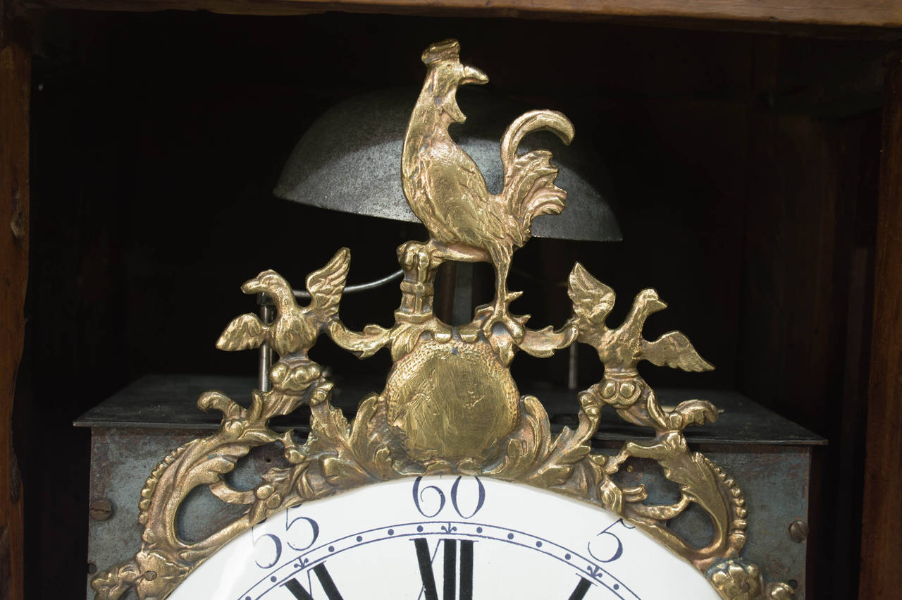 18th Century French Horloge de Parquet or Tall Case Clock 2