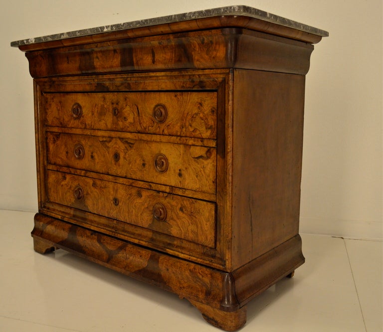 19th Century French 19th c. Louis Philippe Commode or Chest of Drawers