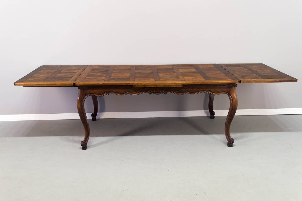 19th Century French Louis XV Style Refractory Dining Table 3