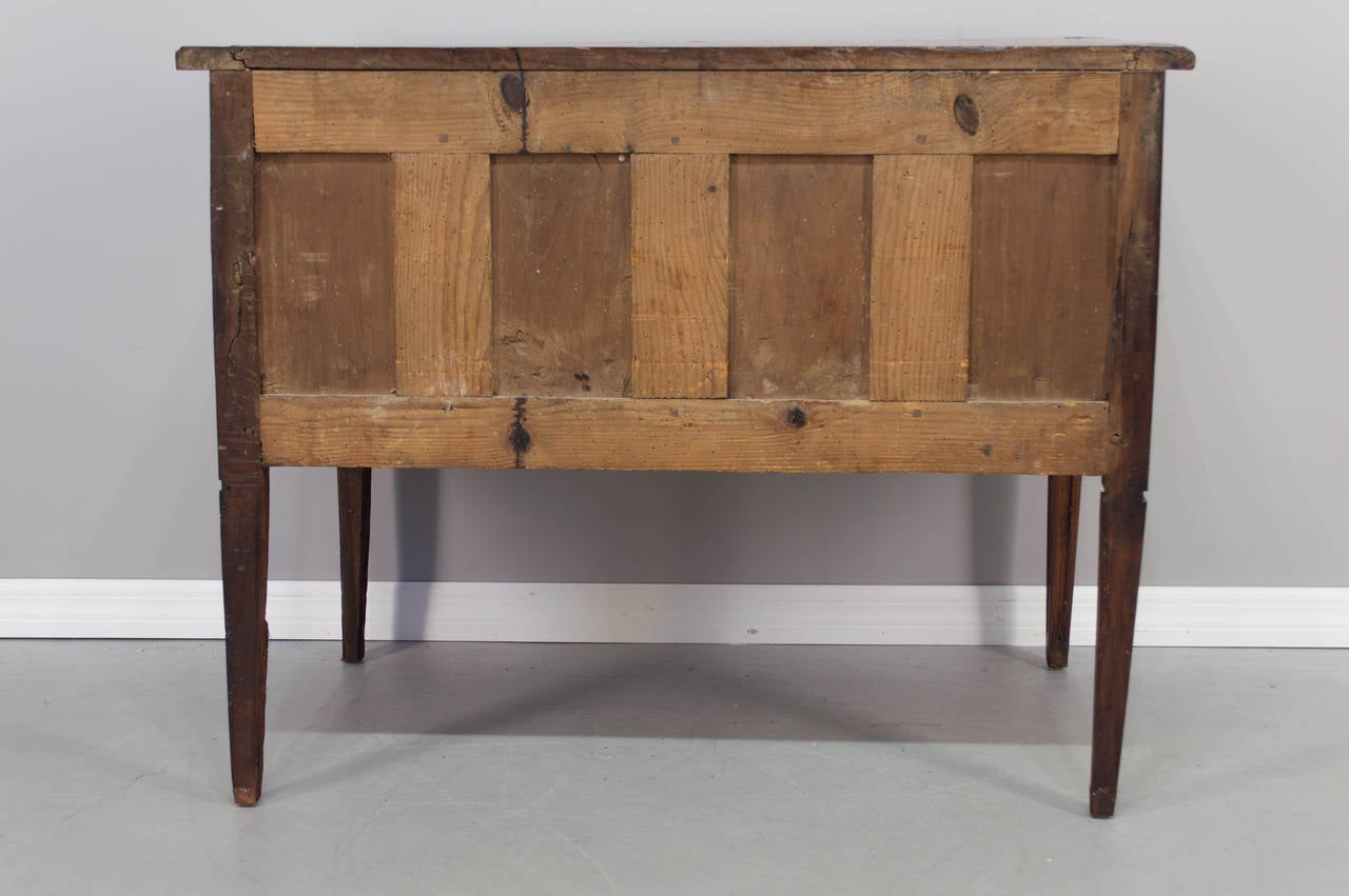 18th c. French Louis XVI Commode or Chest of Drawers 6