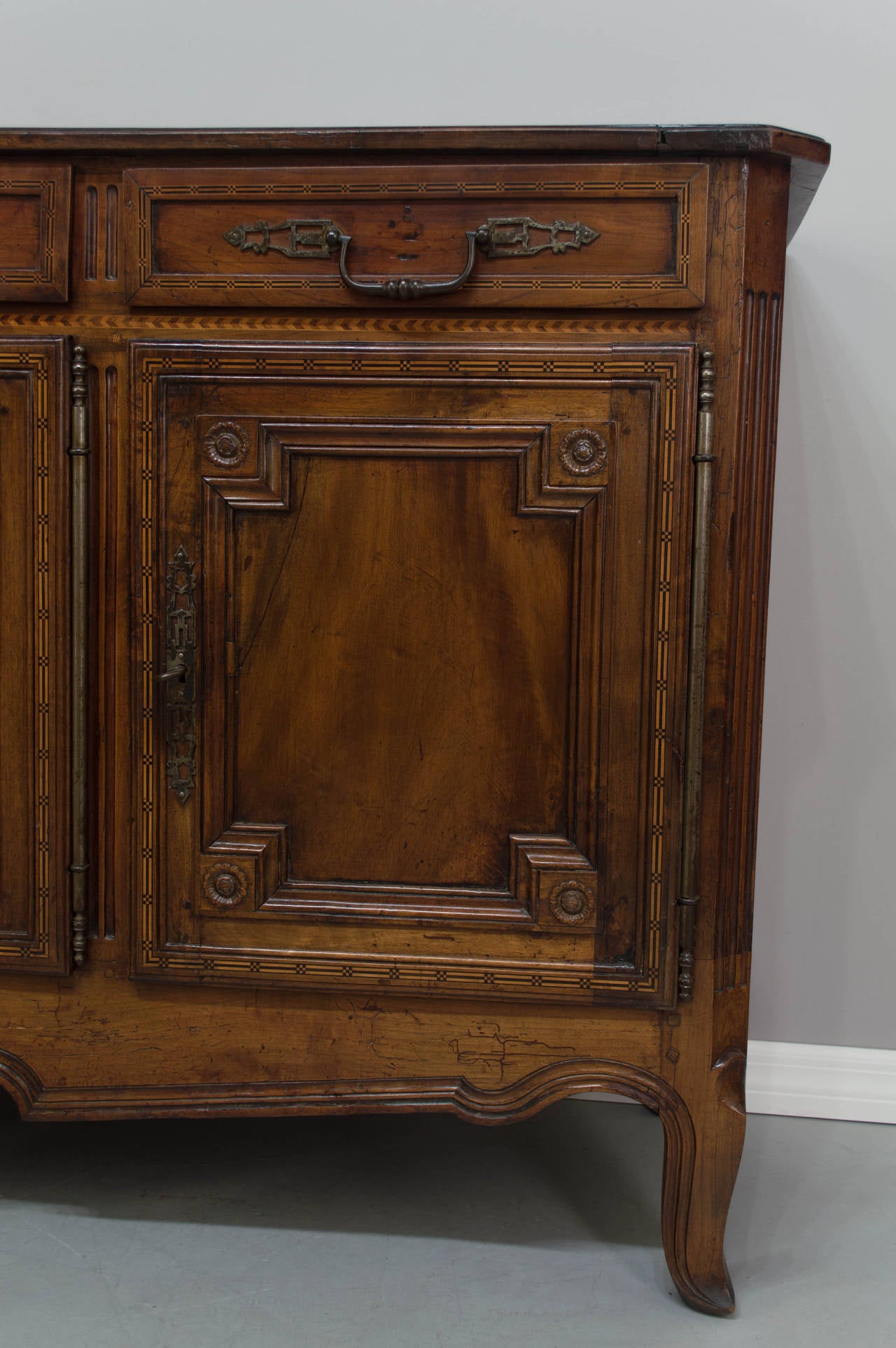 19th Century French Louis XVI Style Enfilade or Sideboard 2