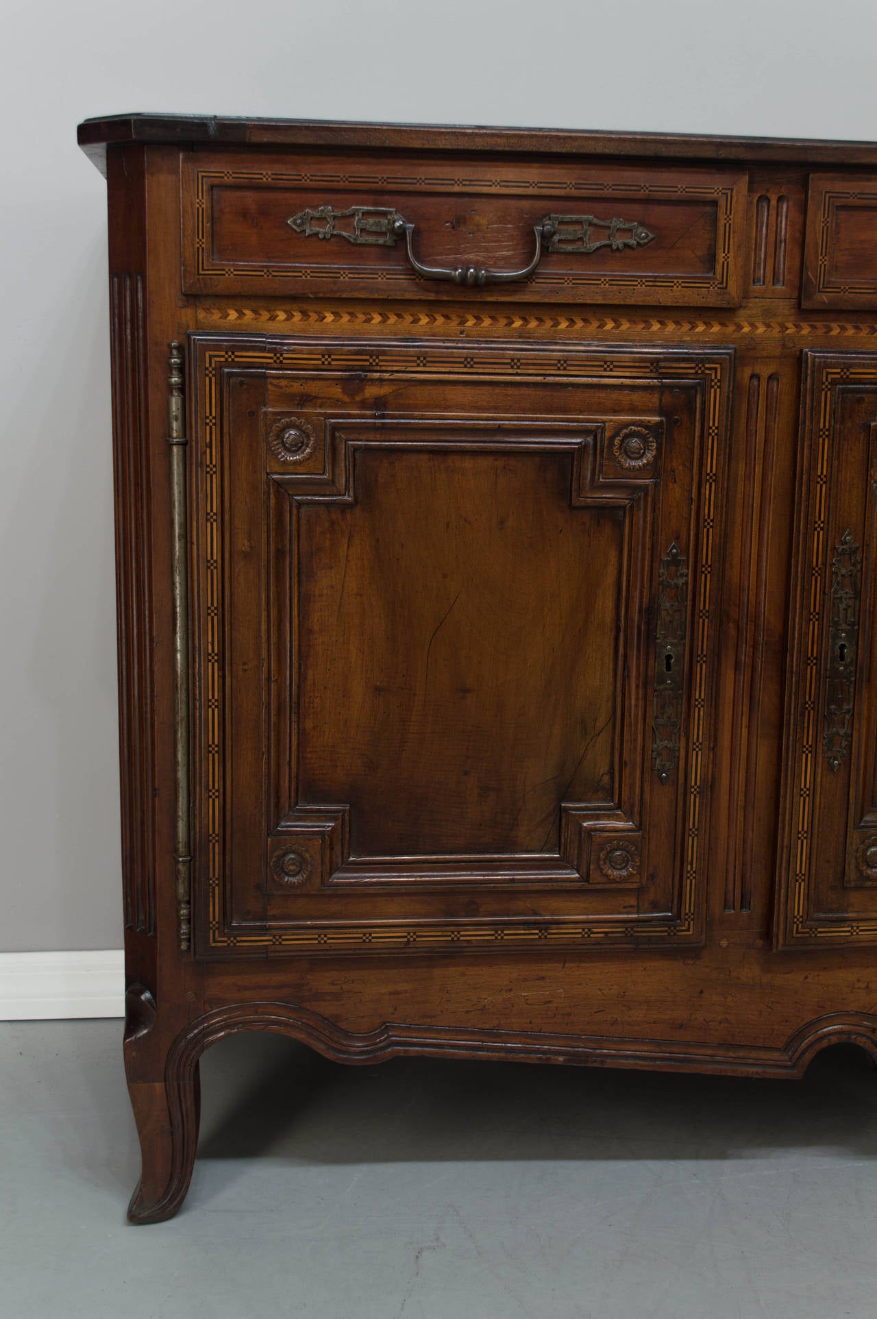 19th Century French Louis XVI Style Enfilade or Sideboard 3
