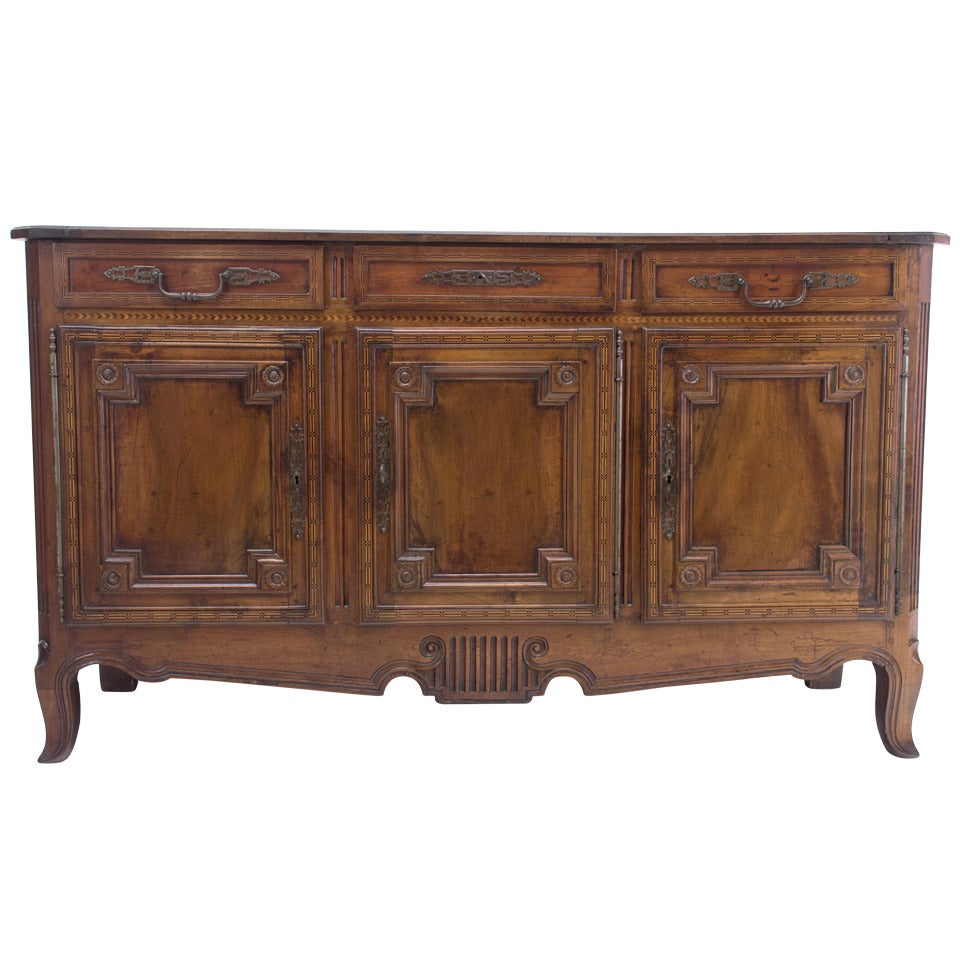 19th Century French Louis XVI Style Enfilade or Sideboard