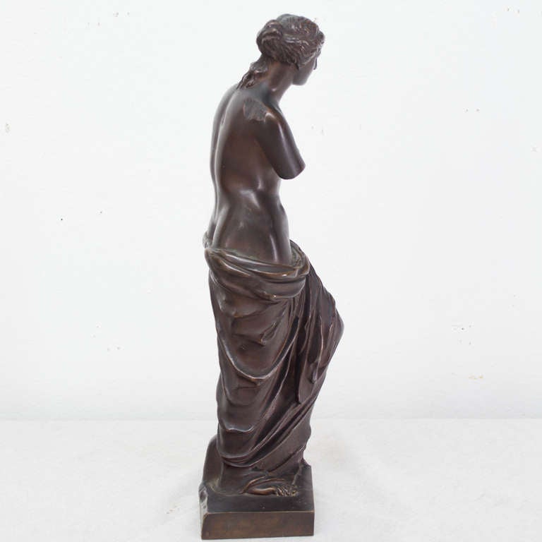 A patinated bronze of the Venus of Milo.
More photos available upon request.
 