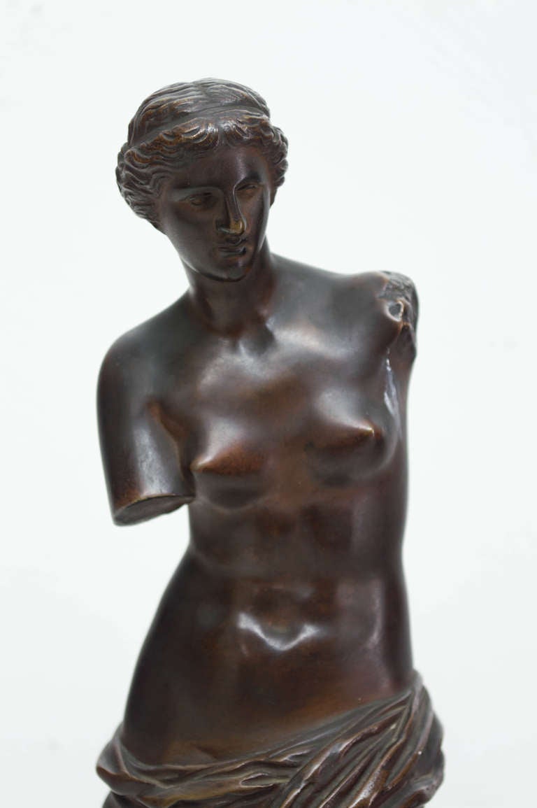 French Bronze Signed Collas, Musee du Louvre For Sale 1
