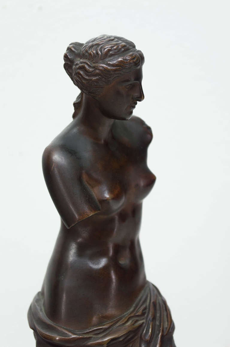 French Bronze Signed Collas, Musee du Louvre For Sale 2