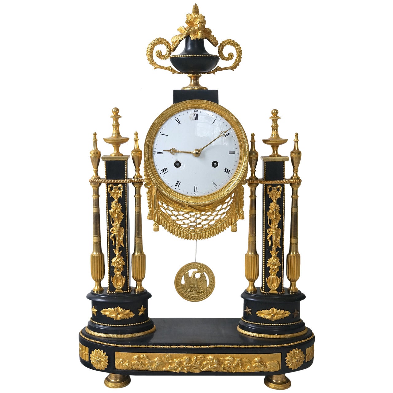 19th Century French Louis XVI Mantel Clock