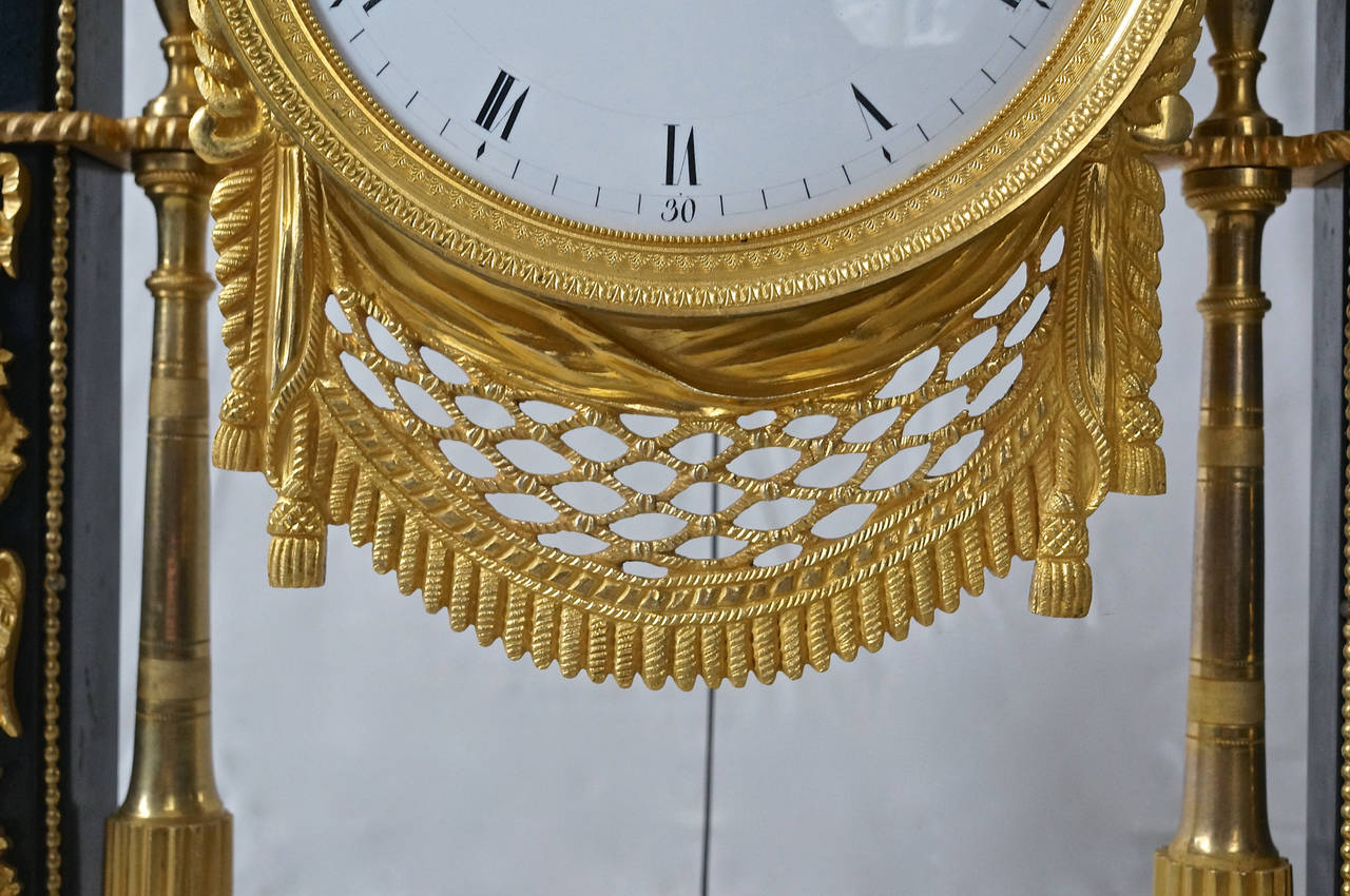 19th Century French Louis XVI Mantel Clock 3